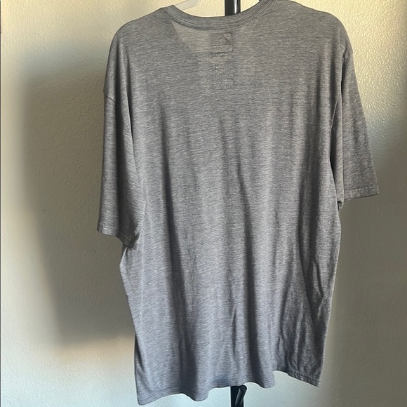 Quiksilver Gray Geometric Tee Cotton Blend - Picture 4 of 4